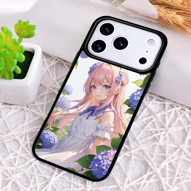 

Genshin Impact Sangonomiya Kokomi print Phone Case for iPhone 17 Air 16 15 11 12 14 13 Pro Max Shockproof Cover iPhone 13 Pro