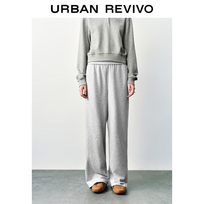 UR Women's Elastic Waist Wide-Leg Pants