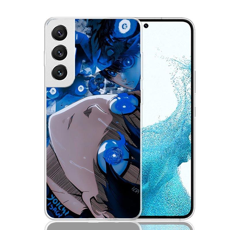 

Japan Anime Blue Lock Phone Case For Samsung Galaxy S26 Ultra S23 S24 S25 Edge S20 FE S21 S22 Plus Soft Print Shell Cover Fundas Samsung S26 Ultra
