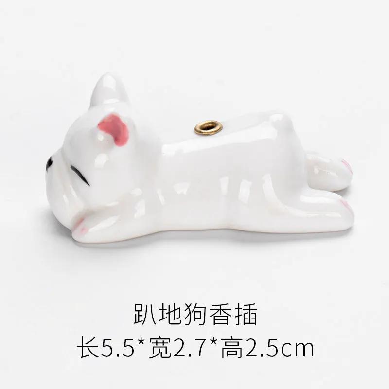Räucherstäbchenhalter im japanischen Stil Haushalt Niedliche Tier Räucherstäbchenhalter Aromastäbchen Heimdekoration Ornamente Räuchergefäß