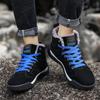 Men's Winter Boots Fashion Sneakers Comfortable Outdoor Anti Slip Climbing Shoes Warm Plush Casual Snow Boots Botas Hombre Piel