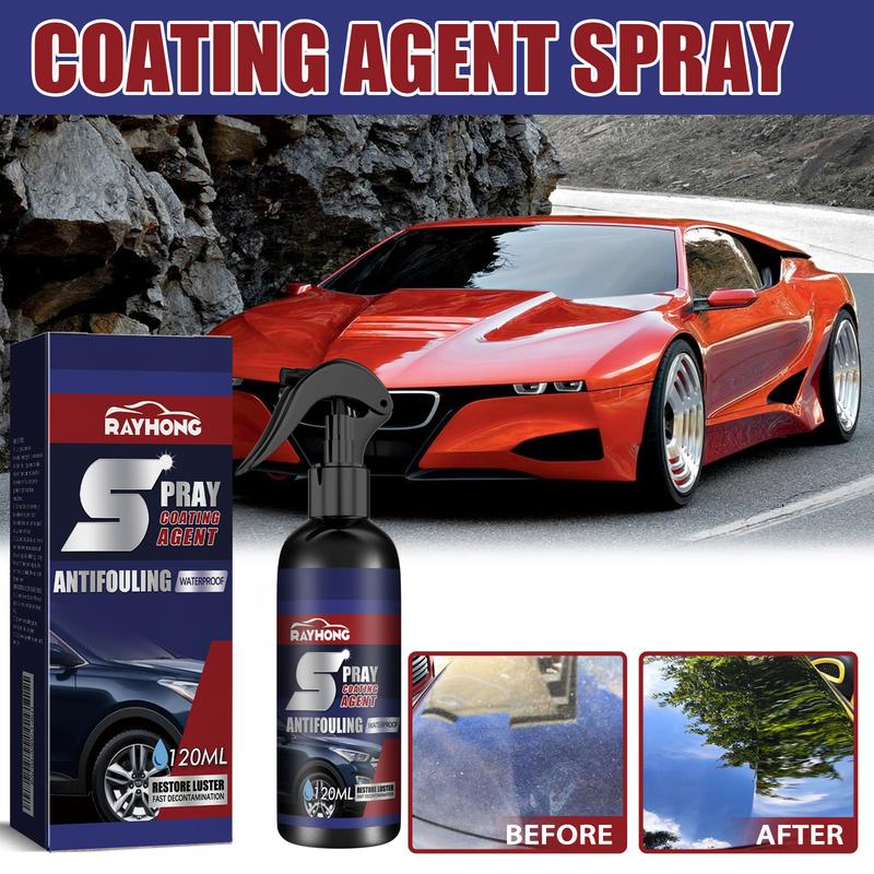 Rayhong Automobile Coating Spray Set Curing Paint Decontamination, Blackening Brightening Automobile Coating Nano Coating Spray