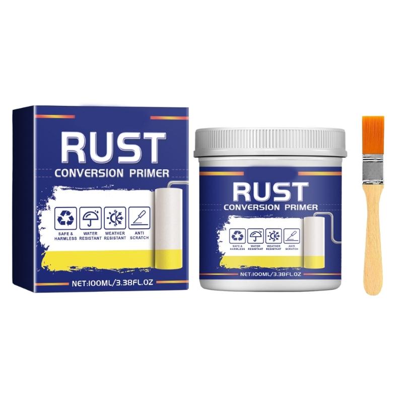 Rust Converter Primer for Metal Support Professional Use Rust Repair Protective Primer to Prevent Rust