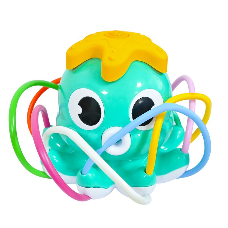 Summer Outdoor Water Sprinkler Octopus Toy Water Play Toy Colorful Water Pipe Rotating Spray Head Garden Lawn Sprinkler Tools