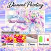 Personalized Gardevoir Diamond Art Custom Name 5D Diamond Painting Full Drill DIY Craft