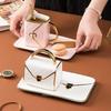 Handbag-Shaped Creative Mug With Saucer & Spoon Nordic Ceramic Milk Tea  Office Cups Drinkware  Coffee Cup Sets Gift