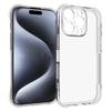 For iPhone 16 Pro Clear TPU Case WANLONFENG TM Series 2.0mm Phone Back Cover