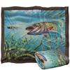 JQ Licensing Provoked Musky Fishing Silky Supersoft Blanket