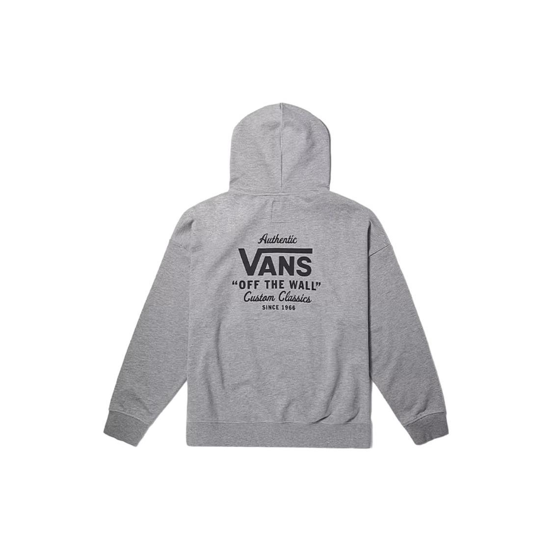 Толстовки Vans Унисекс Серые С капюшоном Средней посадки Обычные VN000H0THTG L