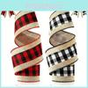 Colorful Woven Ribbon Holiday Gift Wrap Bow Decorative Supplies For Christmas