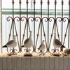 Dalton The Gulls C: Spend Carefree Time with a Stupid Bird, Seagull, Polyresin Statue, Beach Ornament, 37cm High, 23.5cm Wide, 90cm Deep, NB-0605C