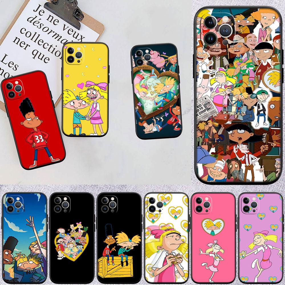 CJ94 S-Special Hey Arnold Soft Shell Phone Case for Xiaomi Poco C40 C50 C51 C55 C65 C71 C75 F3 F5 F6 F7 M2 M3 Pro Ultra