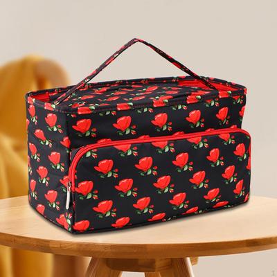 Knitting Bag Yarn Tote Embroidery Project Lightweight Multifunction Crochet