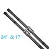 For Geely Emgrand GS 2016 2017 2018      2024 Front Rear Wiper Windows Replacement Cleaning Auto Accessories
