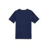 Puma Logo Casual Cotton Crew Neck Short Sleeve T-Shirt Men Tops Navy-Blue 683484-06