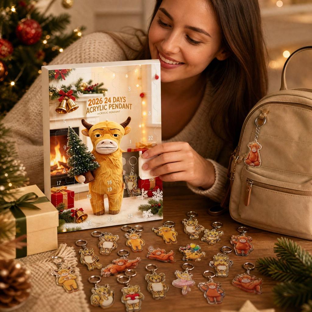 2026 2D Christmas Tree Hanging Ornaments - Festive Holiday Decorations for Christmas Tree