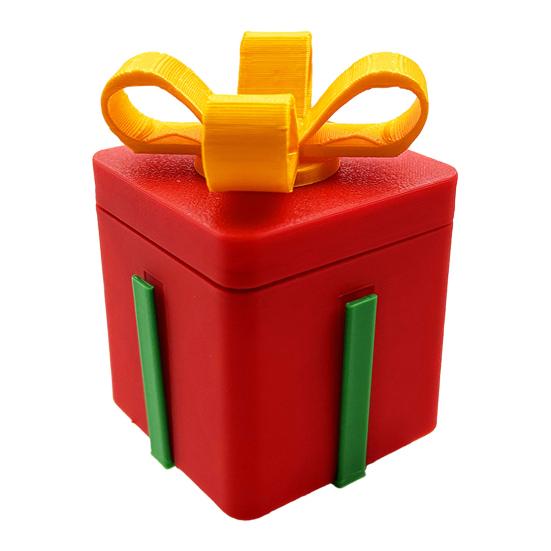 3D Printed Christmas Ornament Child-Safe Holiday Decor Stress Relief Toy Christmas Themed Event Decoration