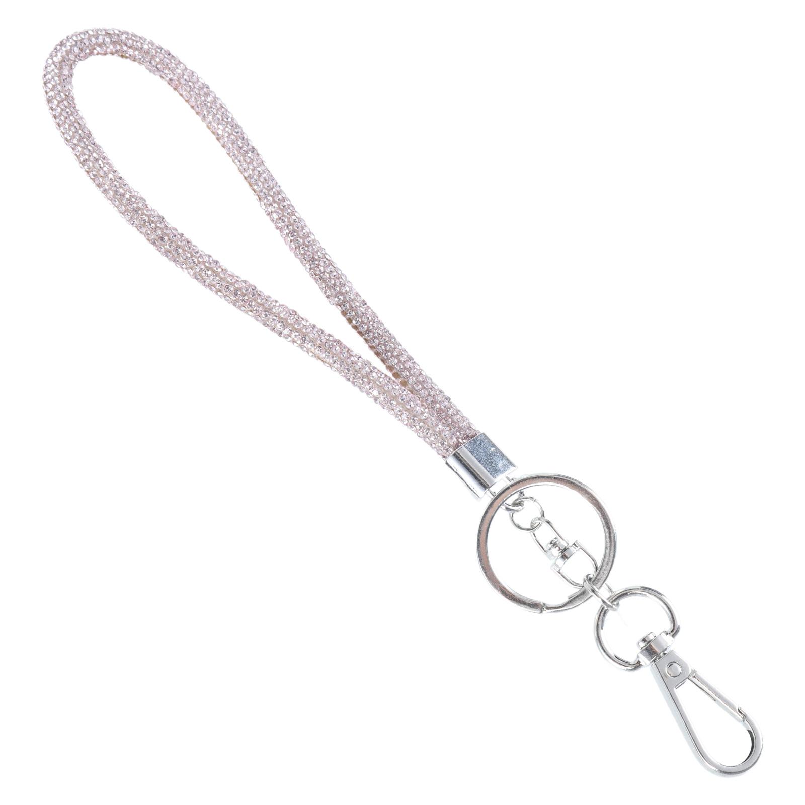 

Ослепительные стразы Кристалл телефон шнурок модная цепочка через плечо для мобильных телефонов модный аксессуар для женщин A розовый