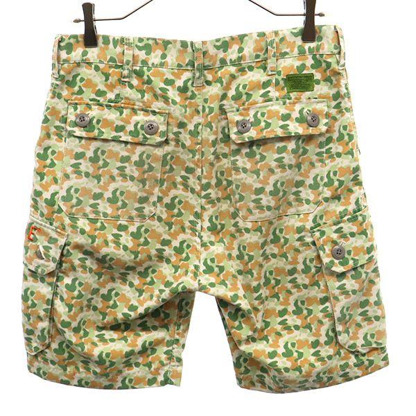 XLARGE Overall handle cargo shorts S Green system Men's Used