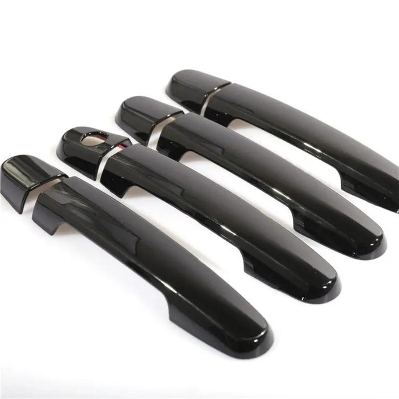 Door Handle Cover For Toyota Camry 30 2002-2006 Gloss Black Chrome Car Trim Styling Accessories Overlay Sticker