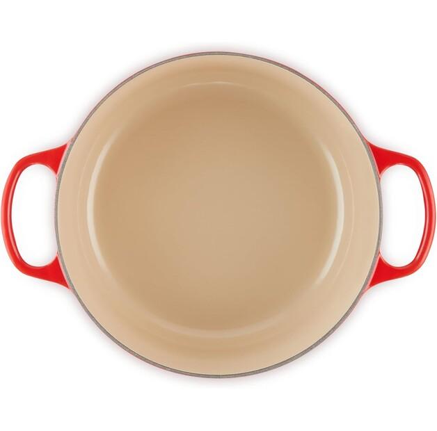 Cast Iron Roaster Le Creuset Signature Round 26 Cm Cherry Red 5.3 L (21177260602430)