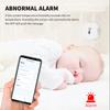 Tuya ZigBee Real Time Temperature And Humidity Sensor Work With Alexa Google Home Smart Home Smart Life/Tuya Smart App Control