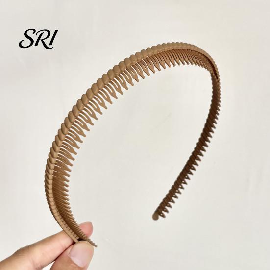 Non-slip Hair Band 1/4Pcs Women Hoop Non-Slip Teeth Plastic Headband Secure Makeup Fit Lightweight Washing Face Accessories Comb Tie
