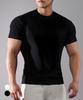 Camiseta Lisa de Manga Corta Ajustada al Cuerpo Algodón Spandex 16 Hilos UNTAPPED STUDIO (2 colores)
