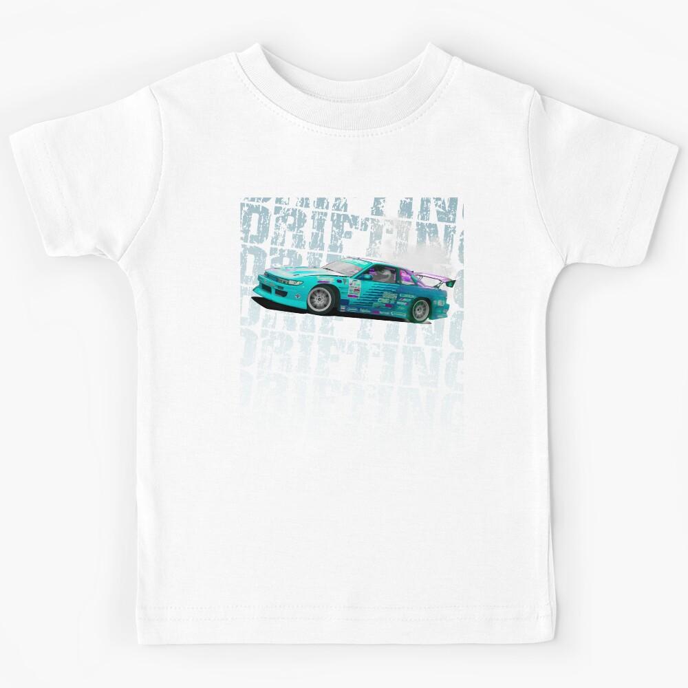 Drift Car Design Kids T-Shirt 110