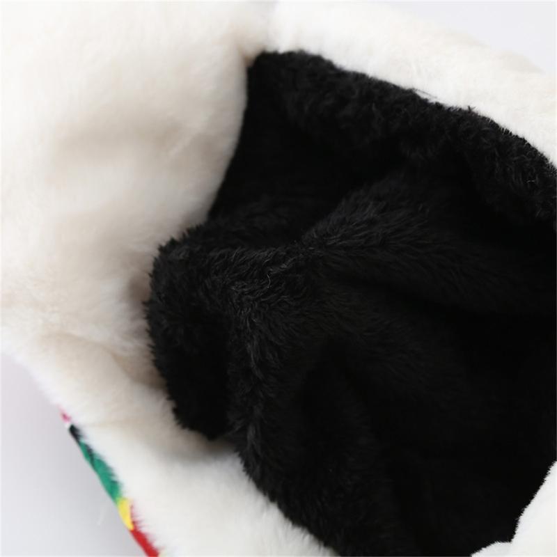 Ethnic Warm Hat Trapper Hat Stylish Floral Caps Warm Hat Ushanka Hat for Outdoor Winter Mask for Skiing Camping Hiking