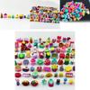 Adorable Mini Fruit Family Figures For Kids Colorful Playtime Fun Plastic Toys