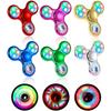 Luminous LED Fidget Spinner Hand Top Spinners Finger Stress Relief Toys for Kids Children Glow In Dark Light EDC Figet Spiner