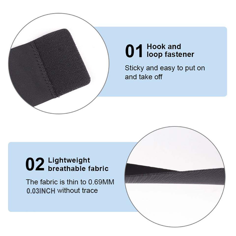 1Pcs Slim Ankle Guard Adjustable Fit Pressure Straps for Injury Recovery Ligament Strain Ankle Sprain Support