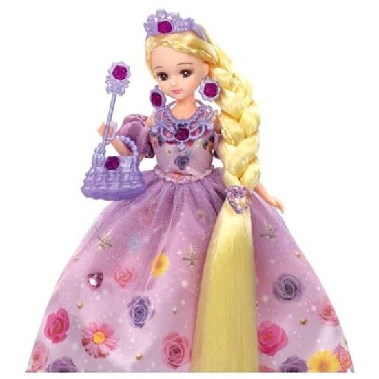 Takara Tomy Licca-chan Doll LD-31 Fantasy Princess Flower Long Hair Dress-up Play Toy Age 3 Up