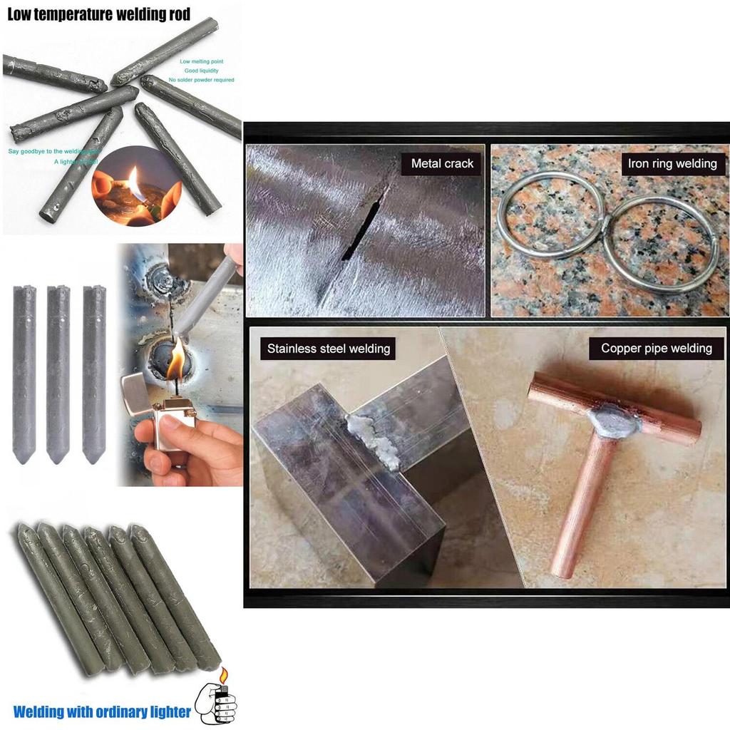 Versatile Low Temperature Welding Rod For Household Use Ideal For Lighter Copper Iron Aluminum Stainless Steel Plastic Connections