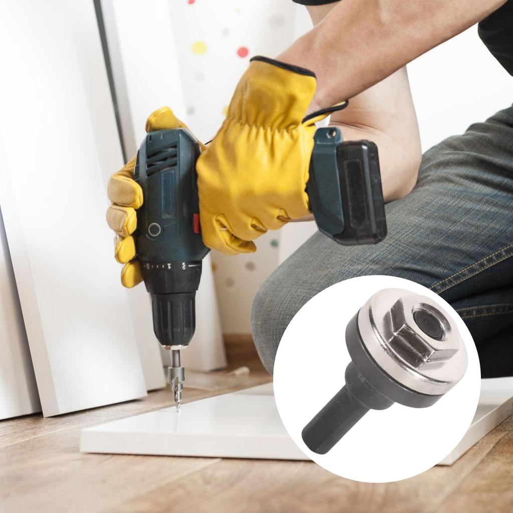 High Strength Alloy Adapter for Transform Your Power Drill Into An Angle Grinder and Versatile DIY And Home Repair Tasks