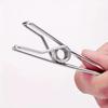 20pcs Stainless Steel Pegs Clothespin 5cm Utility Clips Multi-Purpose Wire Clothes Pegs  Kitchen