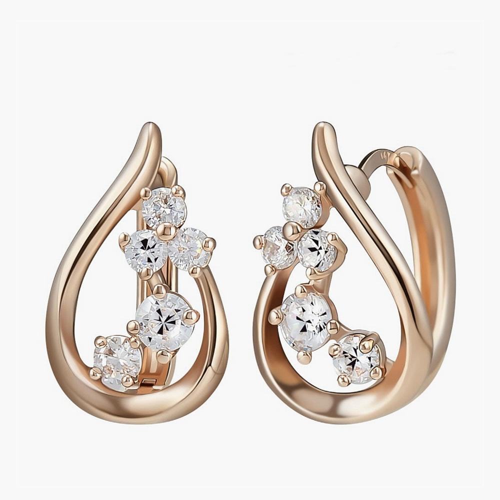 Monograph Madarin Earrings Mger007S 14K Gold Plated