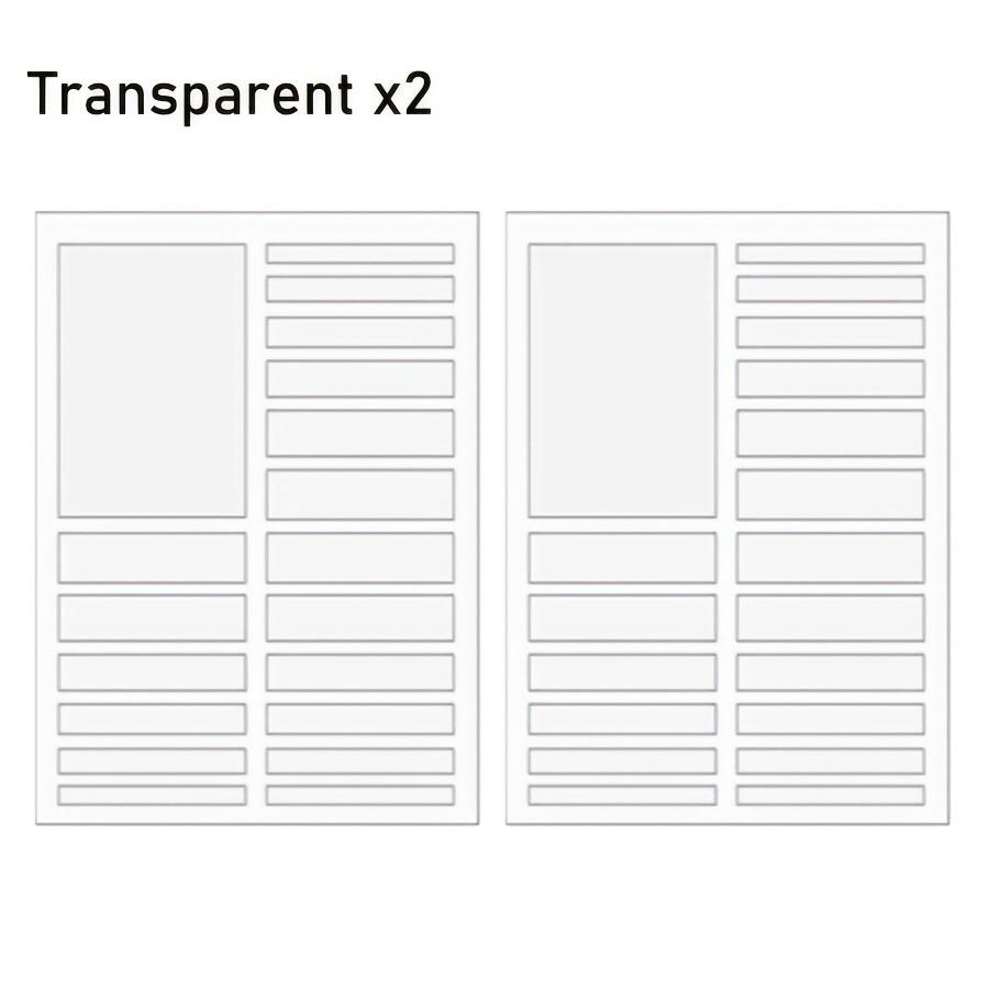 Transparent Invisible Ring Sizer: Spring Wire Acrylic Spacer for Oversized Rings