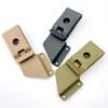 Gürtelclip für Kydex-Scheidenholster K Sheath Hüftclip 360 Grad drehbarer Rückenclip Gürtelclip mit Schrauben