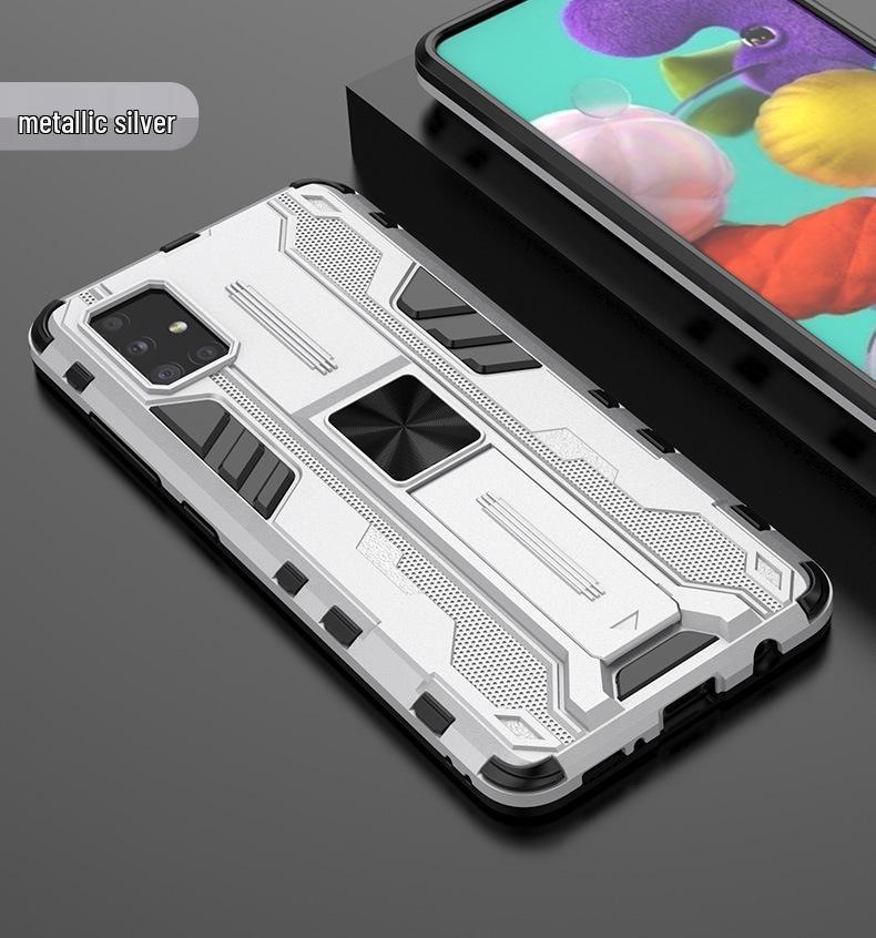 

Samsung S24 Ultra Supersonic Drop-proof Phone Case with Stand for S23 Plus S23 Ultra белый
