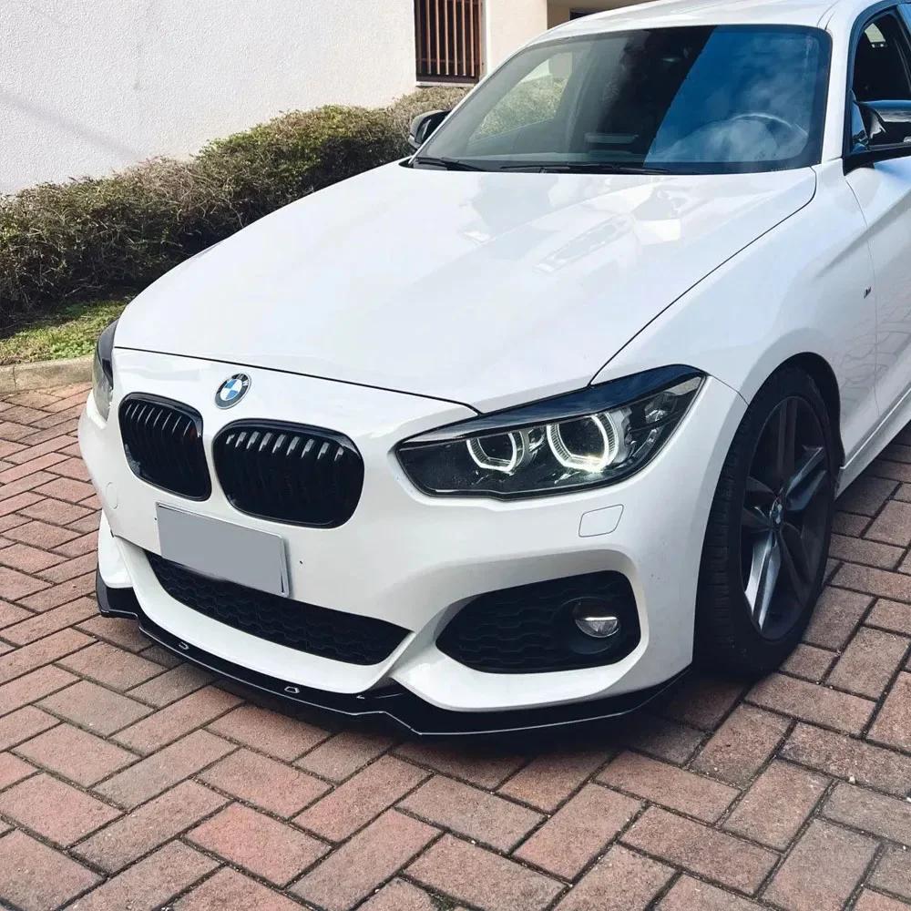 For BMW 1 Series F20 F21 Hatchback 2011-2019 Car Front Bumper Lip Spoiler Splitter Diffuser Accessories Body Kits Cover Tuning