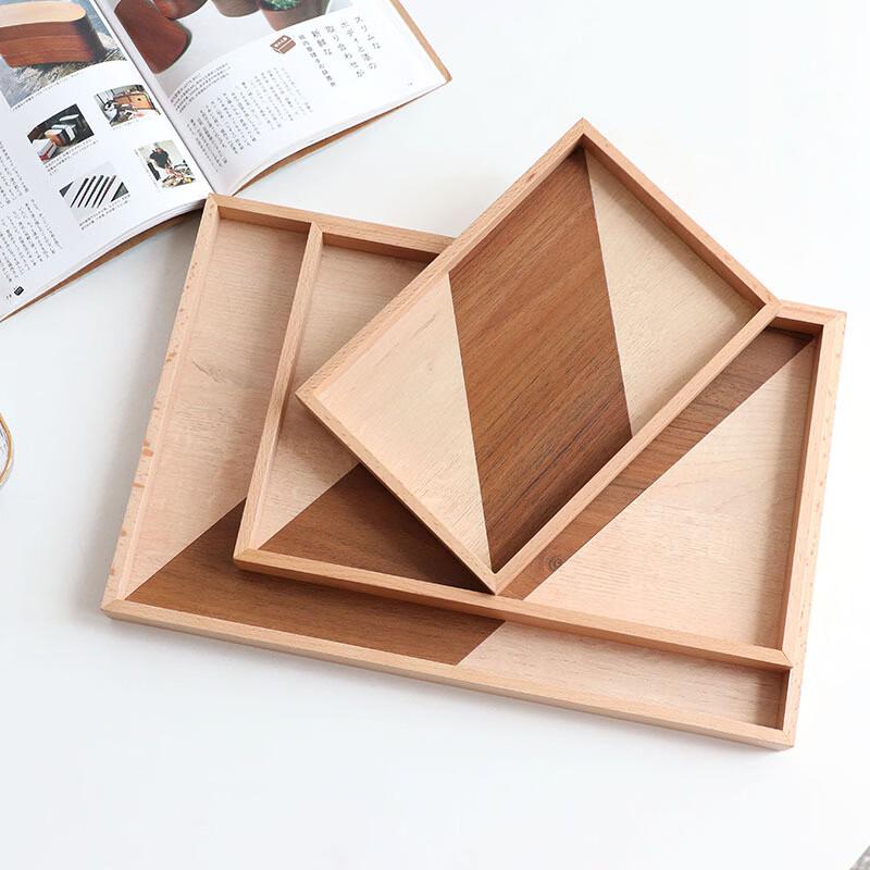 Nordic Style Wooden Serving Tray