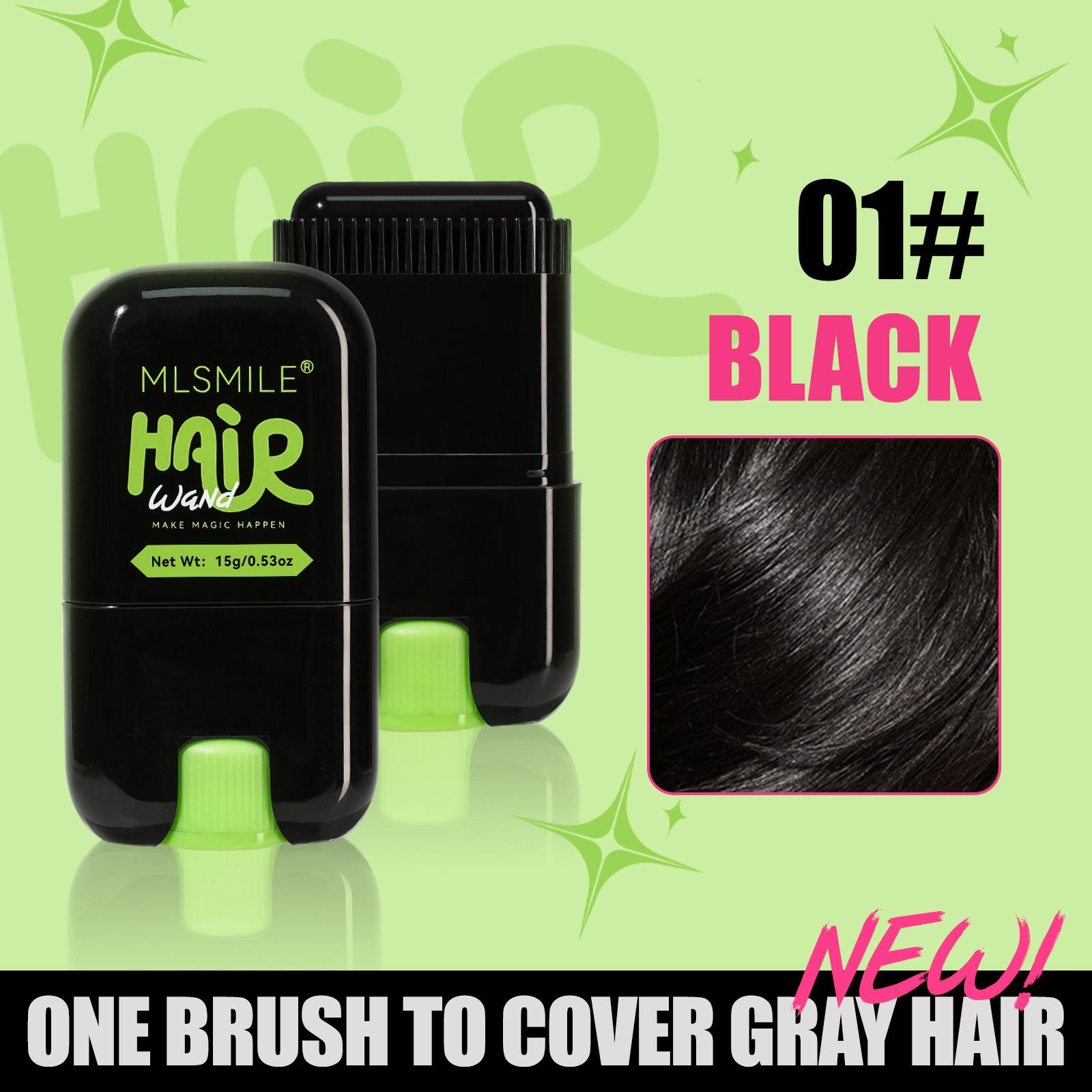 

Temporary Hair Wand with Comb, Temporary Complementary Color Stick, Hair Color Cream Portable Hair Color Brush