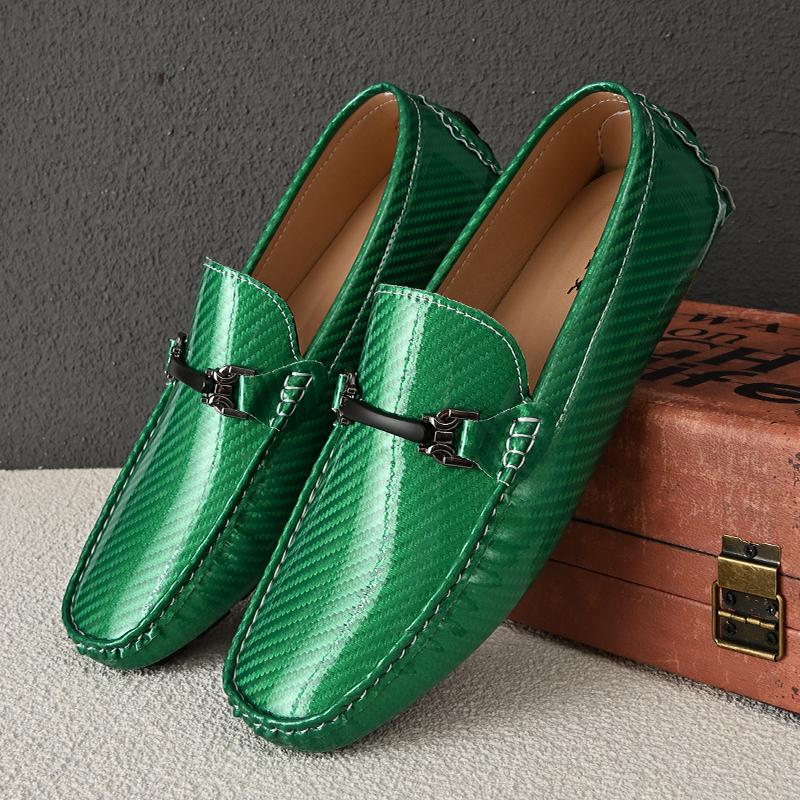 MAEDEF Shoes Business Brand Leather Shoes Fashion Casual Shoes for Men Breathable Loafers Comfortable Men's Wedding Party Shoe