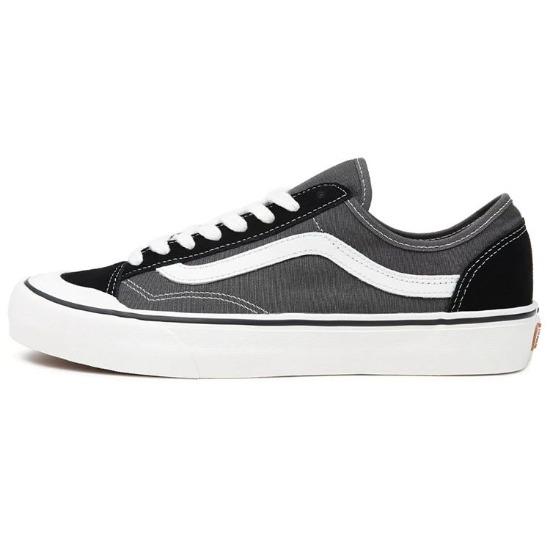 

Кроссовки унисекс Vans Style 136 Decon VR3 SF черно-серые VN0A4BX9T5O EU 35