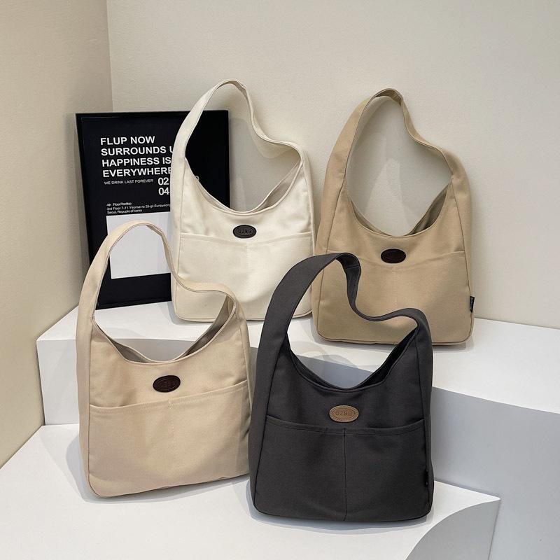 Unterarmtasche Damen Große Kapazität Pendeln Schultertasche Studentenklasse Tragetasche