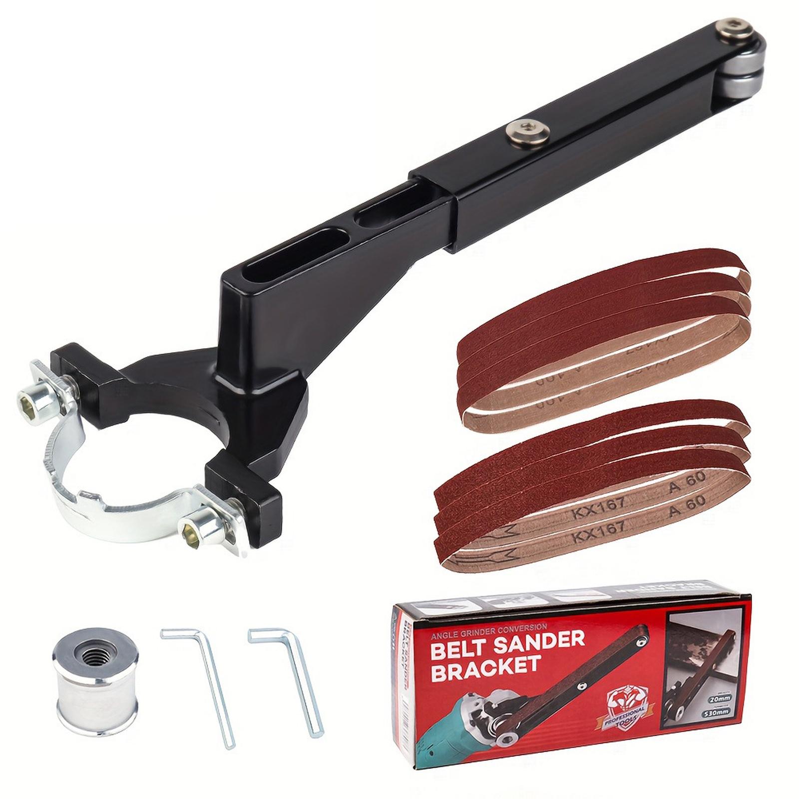 

100/125mm Angle Grinder to Belt Sander Bracket, Wood Sanding/Polishing/ Removal One Size