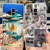 For Samsung Galaxy A8+ A8 Plus Case New Butterfly Flower TPU Soft Silicon Cover For Samsung A8+ 2018 SM-A730F Phone Case Funda