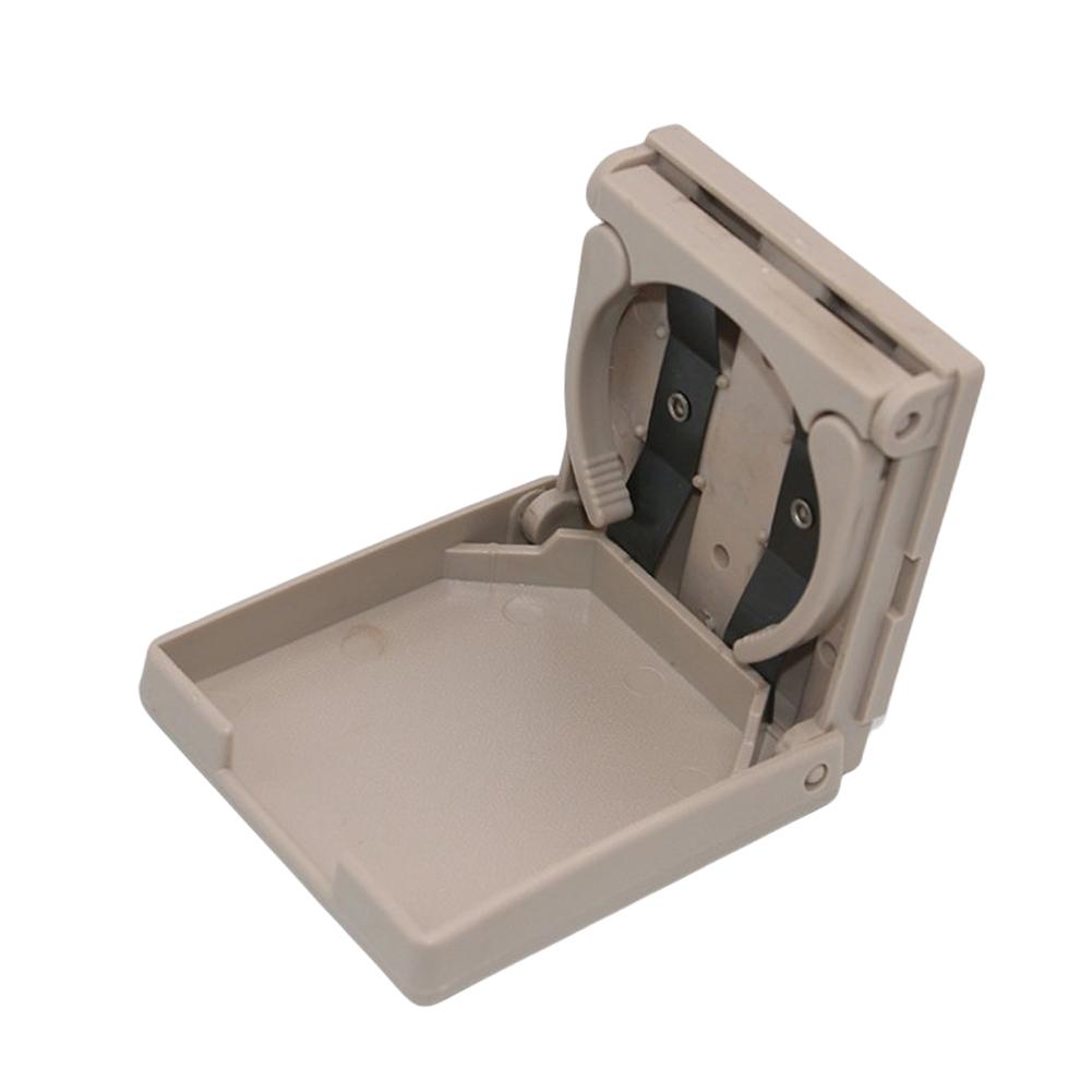 

Universal Folding Car Cup Holder Telescopic Drink Holder Multifunctional Water Cup Auto Bottle Bracket for Caravan Auto RV бежевый